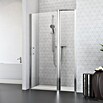 Camargue Vario Nischendusche S3+S16+S9 (150 x 195 cm, Stärke: 6 mm, Silber)