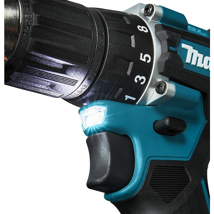Makita LXT 18V Accuschroefboormachine DDF487ZJ (Max. draaimoment: 40 Nm, Aantal versnellingen: 21 st.) | BAUHAUS