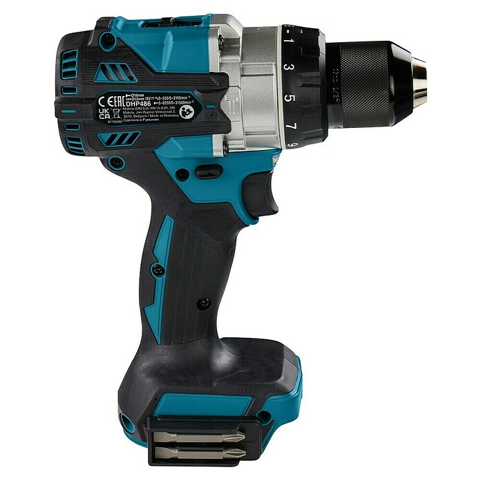 Makita LXT 18V Accu-klopboor/schroefmachine DHP486ZJ (130 Nm, Aantal versnellingen: 21 st.) | BAUHAUS