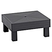 Keter Conjunto de muebles Elements II (Número de personas máx.: 5, 6 pzs., Polipropileno, Negro/Gris) | BAUHAUS