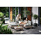 Keter Elements Sillón de jardín (L x An x Al: 67 x 38 x 68 cm, Madera/Verde, Polipropileno) | BAUHAUS