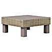 Keter Conjunto de muebles Elements (Número de personas máx.: 2, 3 pzs., Polipropileno, Verde/Madera) | BAUHAUS