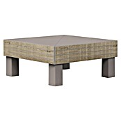 Keter Conjunto de muebles Elements II (Número de personas máx.: 5, 6 pzs., Polipropileno, Verde/Madera) | BAUHAUS