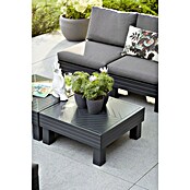 Keter Conjunto de muebles Elements II (Número de personas máx.: 5, 6 pzs., Polipropileno, Negro/Gris) | BAUHAUS