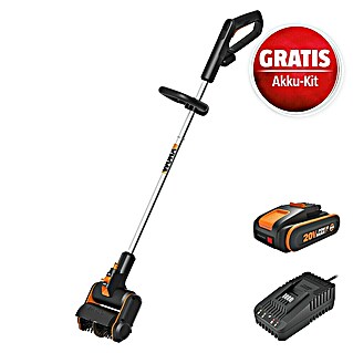 Worx PowerShare 20V Maschinenpaket (Fugenbürste WG441E.9, 20V, 2,0 Ah Akku & 20V 2A Schnellladegerät)