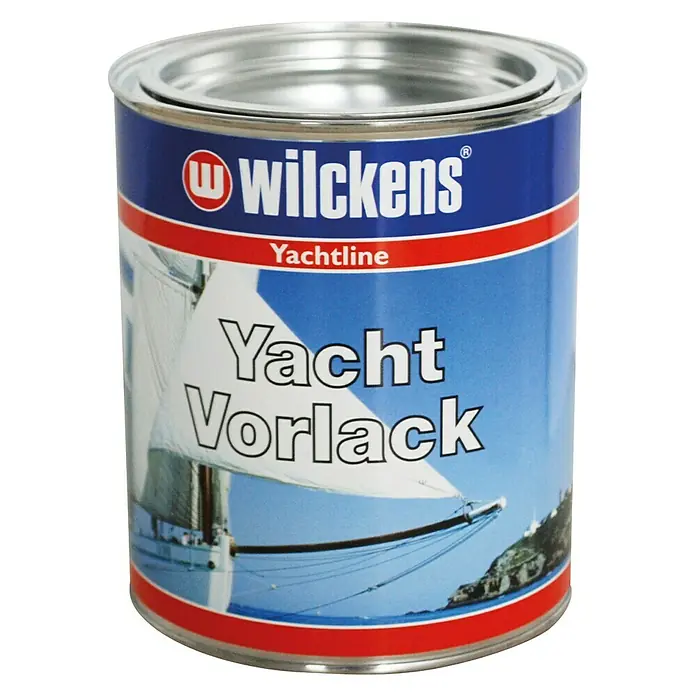 Wilckens Yachtlack - Weiß, 750 ml - Dose Wilckens Yacht Vorlack, ein hochwertiger Lack für Yachten und Boote. Schützt vor Witterung und verleiht eine glänzende Oberfläche.