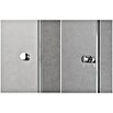 Camargue Air Eckdusche C24+C27 (97,5 x 87,5 x 200 cm, Stärke: 8 mm, Silber)