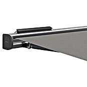 SmartSun Toldo con motor Solar Motion Dark Vivant (Gris, Ancho: 3,95 m, Caída: 3 m) | BAUHAUS