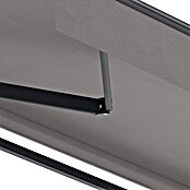 SmartSun Toldo con motor Solar Motion Dark Vivant (Gris, Ancho: 3,95 m, Caída: 3 m) | BAUHAUS
