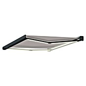 SmartSun Toldo con motor Dark Algarve (Gris, Ancho: 3,95 cm, Caída: 3 m) | BAUHAUS