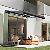 SmartSun Toldo con motor Dark Algarve (Gris, Ancho: 4,75 cm, Caída: 3 m) | BAUHAUS