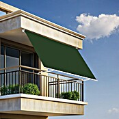 SmartSun Toldo para balcón Urban (Verde, Ancho: 3,95 m, Caída: 2,45 m) | BAUHAUS