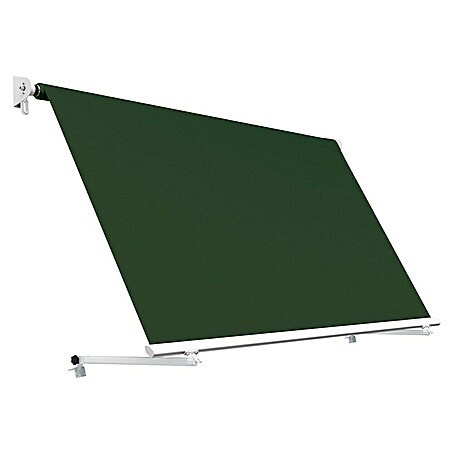 SmartSun Toldo para balcón Urban (Verde, Ancho: 3,95 m, Caída: 2,45 m)