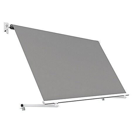 SmartSun Toldo para balcón Urban (Gris, Ancho: 3,95 m, Caída: 2,45 m)