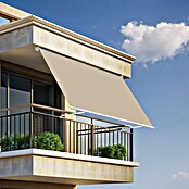 SmartSun Toldo para balcón Urban (Arena, Ancho: 3,95 m, Caída: 2,45 m) | BAUHAUS