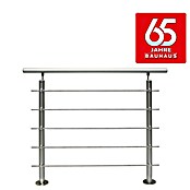 Treba Frewa Geländerset EG2 (Oberbodenmontage, Edelstahl V2A, Silber, Länge: 1.500 mm)