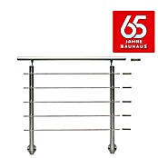 Treba Frewa Geländerset EG1 (Seitenmontage, Edelstahl V2A, Silber, Länge: 1.500 mm)