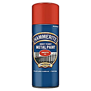 Hammerite Pršilni lak Smooth (Rdeča, Sijaj, 400 ml)