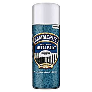 Hammerite Pršilni lak (Srebrna, Sijaj, 400 ml)