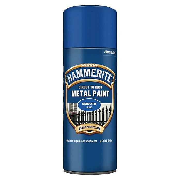 Hammerite Pršilni lak Smooth  (Modra, Sijaj, 400 ml) | 5979 - Spezialsprays | HADM - Lackspray | HAD - Farben | HA - Farben | H - Innendeko/Farben | BAUHAUS