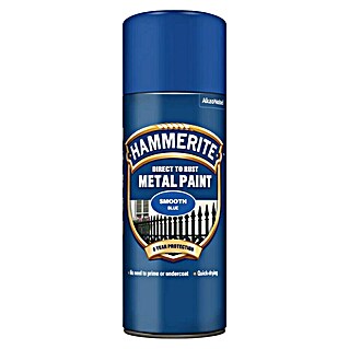 Hammerite Pršilni lak Smooth (Modra, Sijaj, 400 ml)