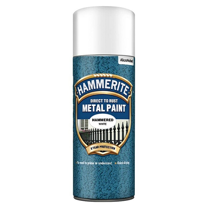 Hammerite Pršilni lak  (Bela, Sijaj, 400 ml) | 5979 - Spezialsprays | HADM - Lackspray | HAD - Farben | HA - Farben | H - Innendeko/Farben | BAUHAUS