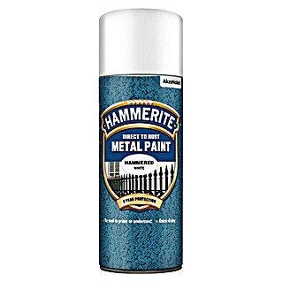 Hammerite Pršilni lak (Bela, Sijaj, 400 ml)