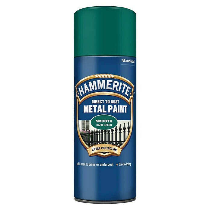 Hammerite Pršilni lak Smooth  (Zelena, Sijaj, 400 ml) | 5979 - Spezialsprays | HADM - Lackspray | HAD - Farben | HA - Farben | H - Innendeko/Farben | BAUHAUS