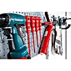 Phönix Wandregal-Set Staxx Garage (L x B x H: 62 x 65 x 223,6 cm, Traglast: 20 kg/Boden, Weiß/Silber)