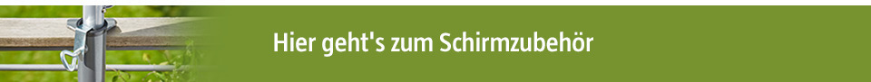 Sonnenschirmzubehör