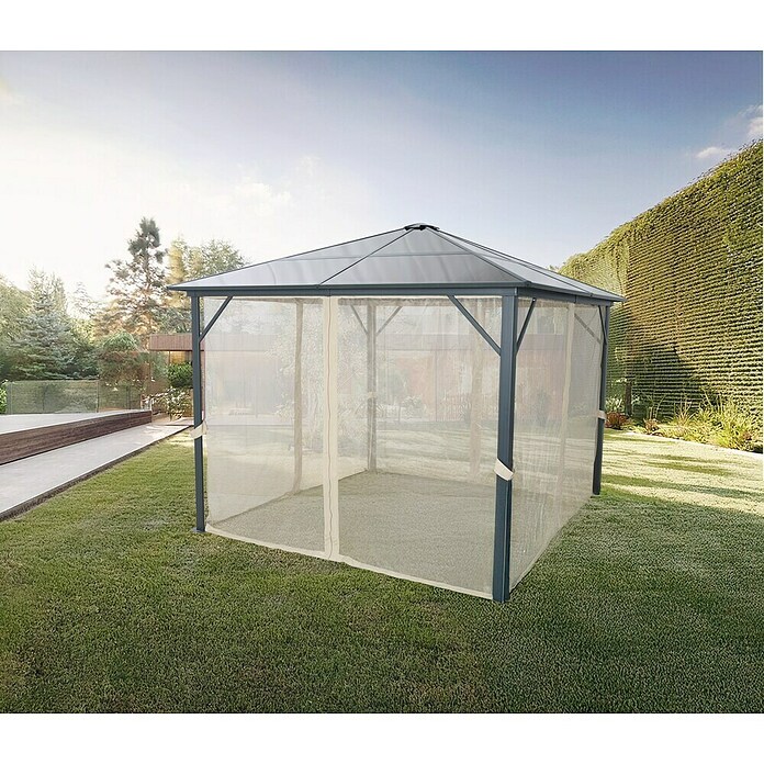 Gartenpavillon (L x B x H: 270 x 270 x 258,6 cm) | BAUHAUS