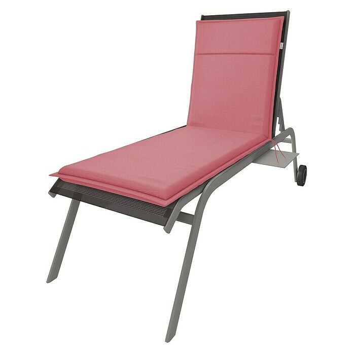 Doppler Blazina za ležalnik Life  (Do x Š x V: 195 x 58 x 4 cm, Roza) | 8293 - Auflagen Liegen | ICEB - Auflagen Kissen | ICE - Outdoorkissen/Auflagen | IC - Freizeit im Garten | I - Stadtgarten | BAUHAUS