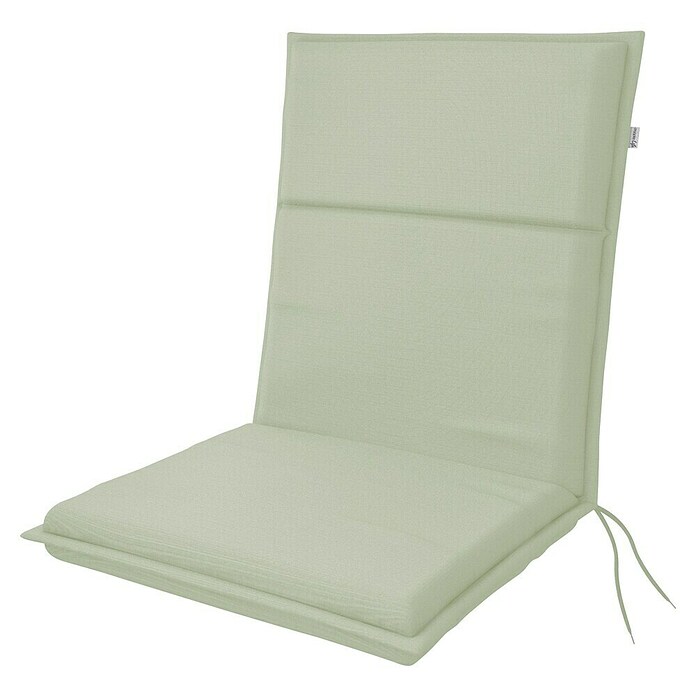 Doppler Blazina za stol z nizkim naslonom Life  (100 x 48 x 4 cm, Svetlo zelena) | 8291 - Auflagen Niederlehner | ICEB - Auflagen Kissen | ICE - Outdoorkissen/Auflagen | IC - Freizeit im Garten | I - Stadtgarten | BAUHAUS