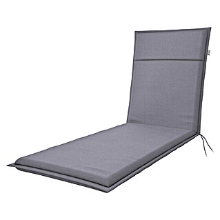Doppler Blazina za ležalnik Life (Siva, Do x Š x V: 195 x 58 x 4 cm, 100 % poliester)