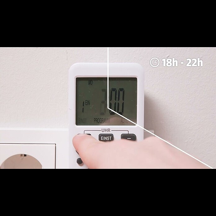 Voltomat Zeitschaltuhr (Digital, Weiß, Max. Anschlussleistung: 3 600 W) | BAUHAUS