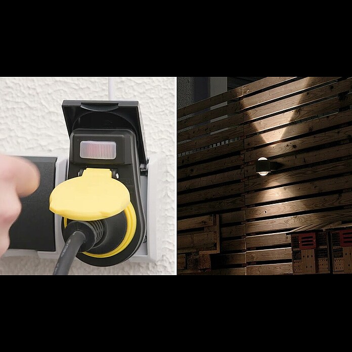 UniTEC Međuutičnica  (Prekidač za uključivanje / isključivanje, 3.500 W, IP44) | BAUHAUS