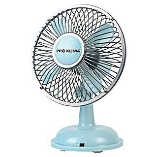 PR Klima Ventilador de sobremesa (Azul, 14 cm)