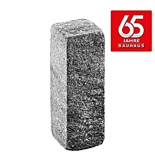Diephaus Mauerstein Jubiläum (30 x 10 x 10 cm, Schwarz/Weiß, Beton)