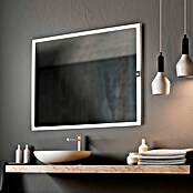 Camargue Espejo con luz LED Eyra (Dimensiones (An x Al): 80 x 80 cm)