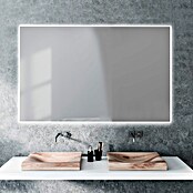 Camargue Espejo con luz LED Shira (Dimensiones (An x Al): 80 x 80 cm, Transformador)