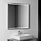 Camargue Espejo con luz LED Nanga (Dimensiones (An x Al): 80 x 80 cm, Transformador)