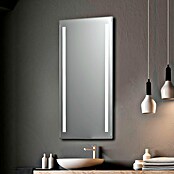 Camargue Espejo con luz LED Slim (45 x 90 cm, Transformador)