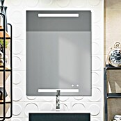 Espejo con luz LED Arion (An x Al: 80 x 80 cm, Reproducción Audio por Bluetooth, Capacidad de atenuación: Intensidad regulable)