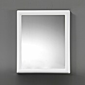 Camargue Espejo con marco Aneto (55 x 65 cm, Blanco)