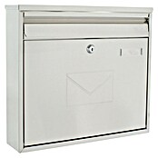 Rottner Prehodni poštni nabiralnik Teramo  (Do x Š x V: 360 x 320 x 80 mm, Siva, Nerjavno jeklo) | 1347 - Briefkästen/Zeitungsboxen Metall | AAHE - Briefkästen/Zeitungsboxen | AAH - Sicherheit | AA - Eisenwaren | A - Eisenwaren | BAUHAUS