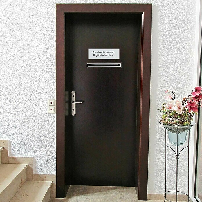 Rottner Prehodni poštni nabiralnik Teramo  (Do x Š x V: 360 x 320 x 80 mm, Srebrna, Jeklo) | 1347 - Briefkästen/Zeitungsboxen Metall | AAHE - Briefkästen/Zeitungsboxen | AAH - Sicherheit | AA - Eisenwaren | A - Eisenwaren | BAUHAUS