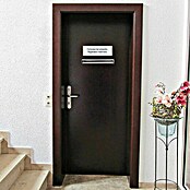 Rottner Prehodni poštni nabiralnik Teramo  (Do x Š x V: 360 x 320 x 80 mm, Srebrna, Jeklo) | 1347 - Briefkästen/Zeitungsboxen Metall | AAHE - Briefkästen/Zeitungsboxen | AAH - Sicherheit | AA - Eisenwaren | A - Eisenwaren | BAUHAUS