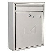 Rottner Prehodni poštni nabiralnik Como  (Do x Š x V: 320 x 250 x 85 mm, Srebrna, Nerjavno jeklo) | 1347 - Briefkästen/Zeitungsboxen Metall | AAHE - Briefkästen/Zeitungsboxen | AAH - Sicherheit | AA - Eisenwaren | A - Eisenwaren | BAUHAUS