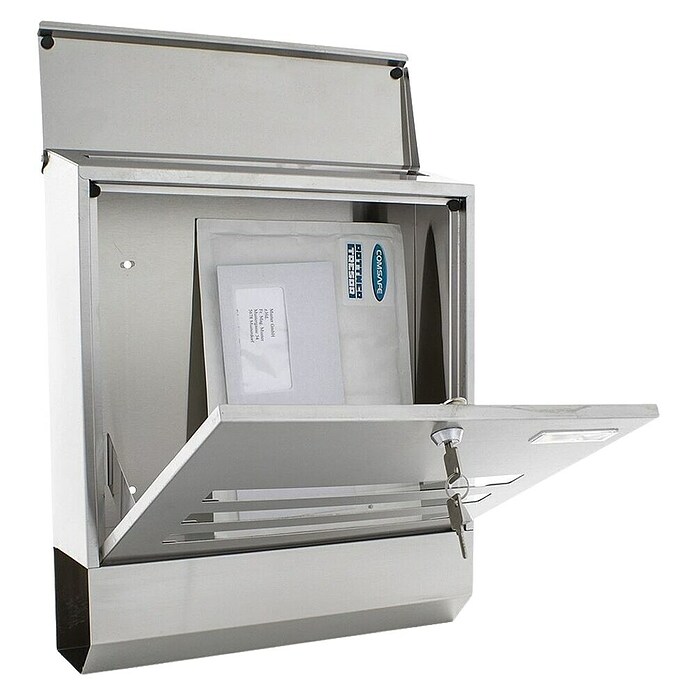 Rottner Prehodni poštni nabiralnik Jubilee  (Do x Š x V: 11 x 36,5 x 42 cm, Jeklo) | 1347 - Briefkästen/Zeitungsboxen Metall | AAHE - Briefkästen/Zeitungsboxen | AAH - Sicherheit | AA - Eisenwaren | A - Eisenwaren | BAUHAUS
