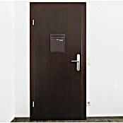 Rottner Prolazni poštanski sandučić Como  (D x Š x V: 320 x 250 x 85 mm, Smeđe boje, Čelik) | BAUHAUS